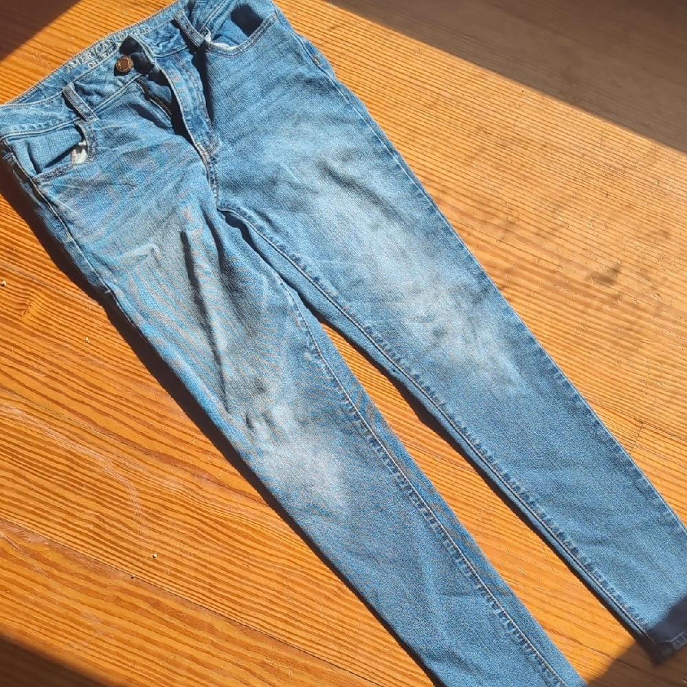 American Eagle Outfitters Blue Jeggings